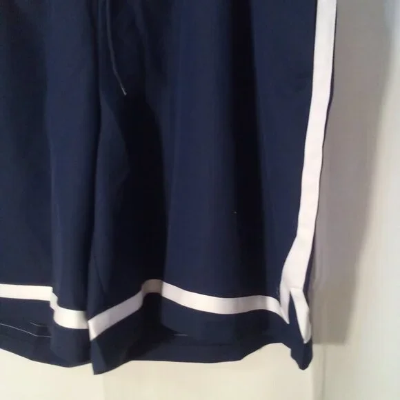 Xersion Shorts Men 3XL Stretch Waist Above Knee Pockets Blue - Picture 6 of 13